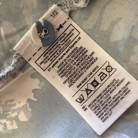 ADIDAS Floral Romper Shorts Size Small - Picture 7 of 11